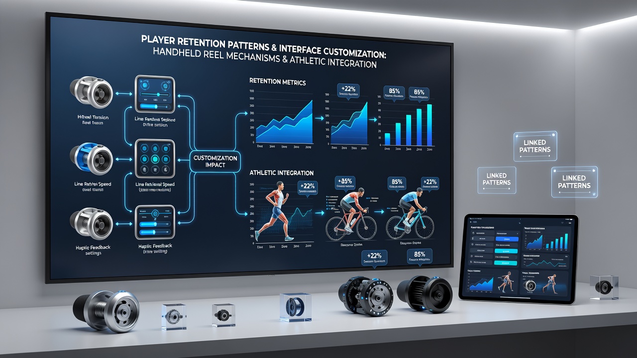 Analytics dashboard displaying retention curves for customized versus standard mobile gaming interfaces