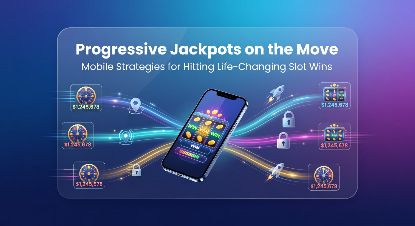 Player's hand interacting with a mobile slot app, jackpot meter glowing at $5.2 million amid flashing bonus symbols and confetti effects